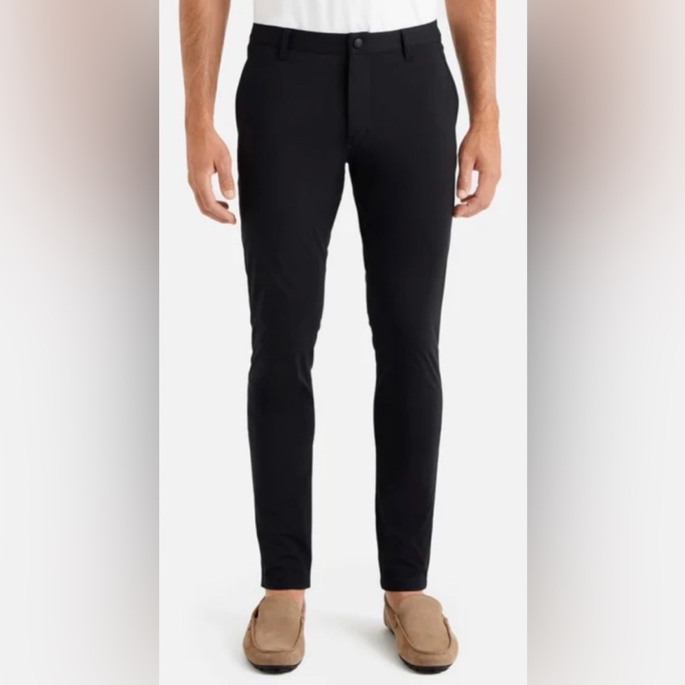 NWT rhone commuter pant skinny in black | size 32 x 33